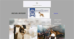 Desktop Screenshot of dizaraboxers.com